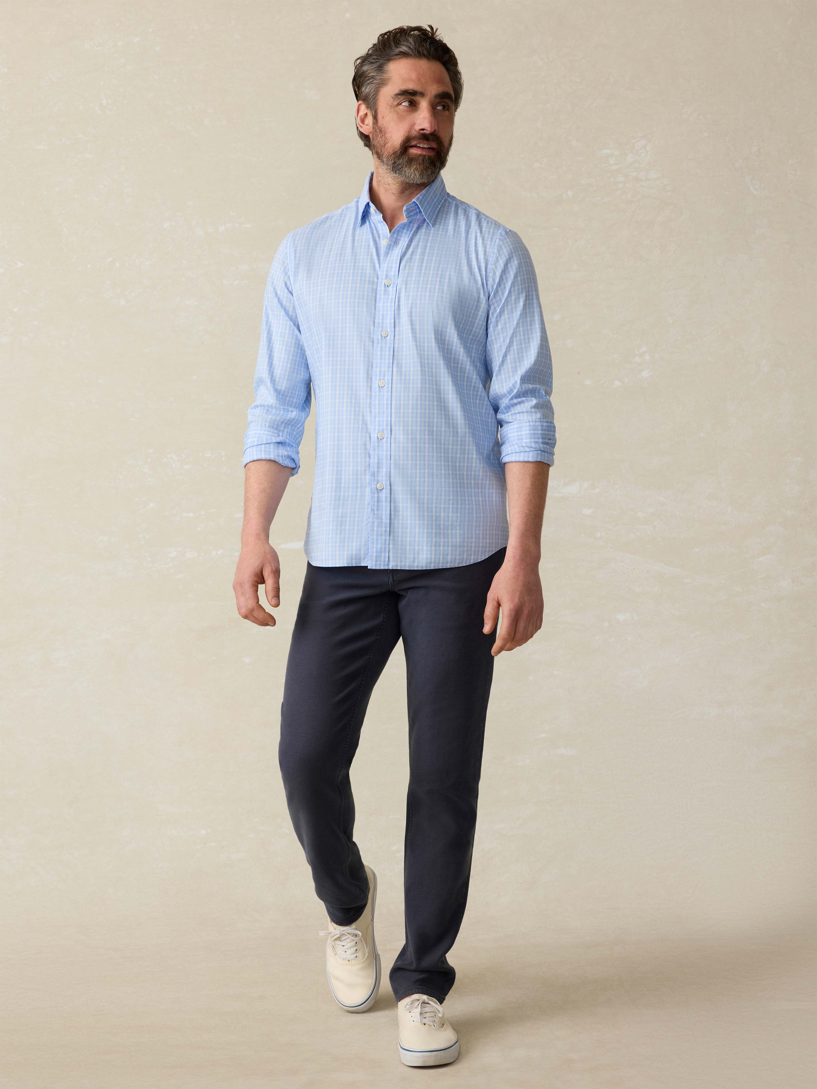 Movement™ Shirt - Sky Shore Plaid