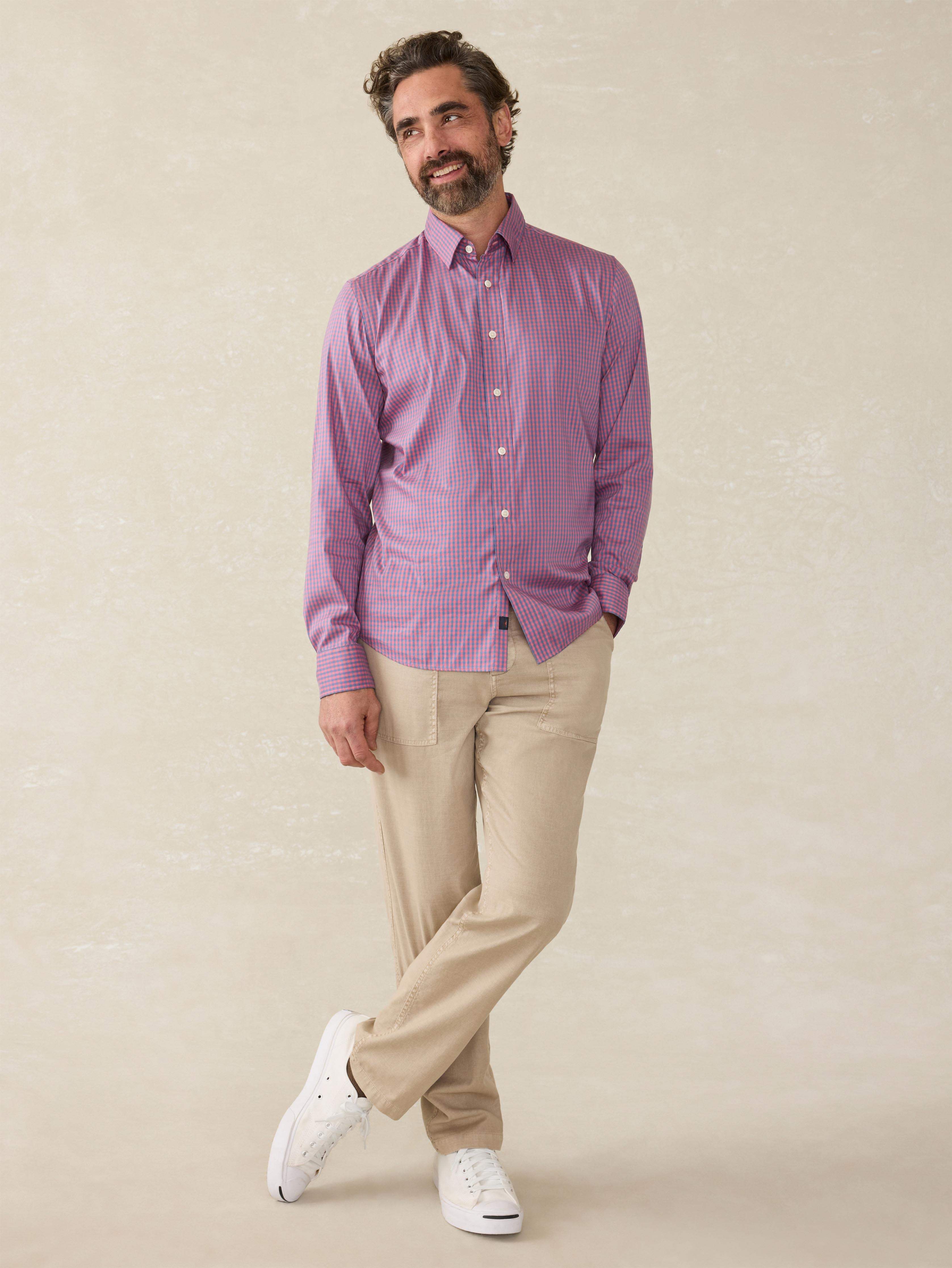 Movement™ Shirt - Blue Rose Gingham