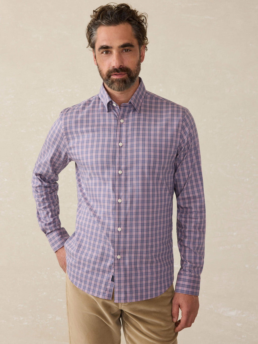 Movement™ Shirt - Berry Skies Check